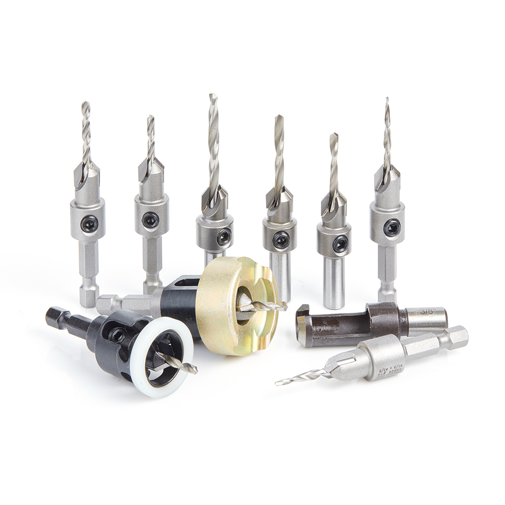 Amana 10-Piece Countersink Master Set (AMS-620) | US Tool & Fastener