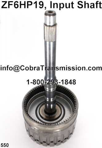 ZF6HP19, Input Shaft - Cobra Transmission