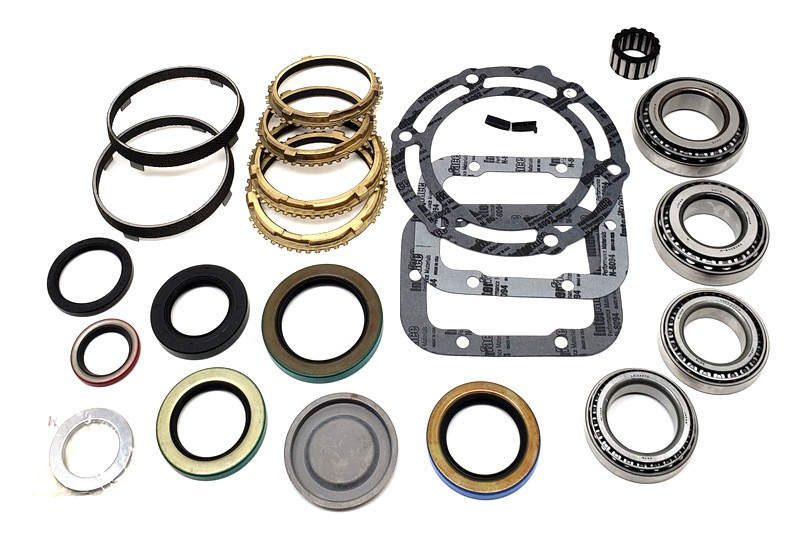 NV4500 Standard Transmission Bearing, Gasket, Seal And Synchronizer Ring Kit Fits Chevrolet