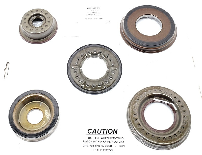 XJR400 4HM 実働シリンダー、ピストン A174 Automatic Transmission Bonded Piston Kit | Compatible With