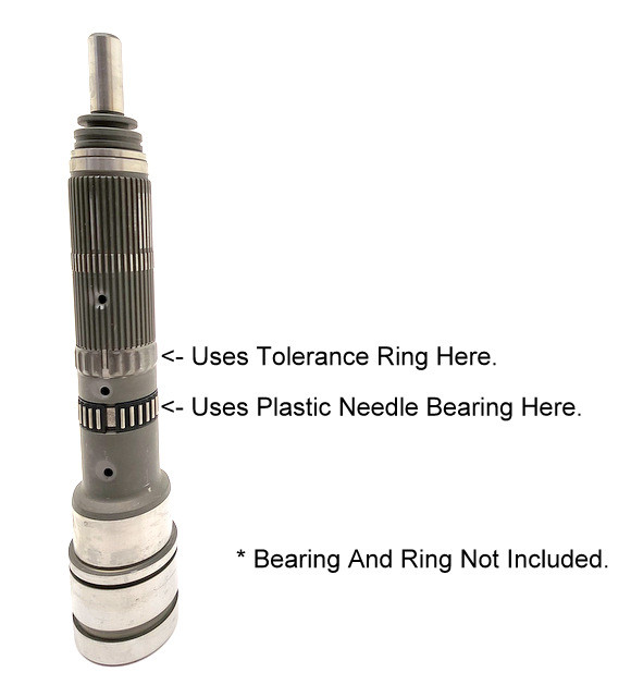 ATC400 Transfer Case Input Shaft | Uses Plastic Needle Bearing And
