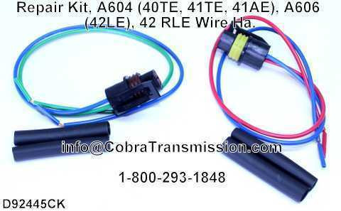 Repair Kit, A604 (40TE, 41TE, 41AE), A606 (42LE), 42 RLE Wire Ha ...