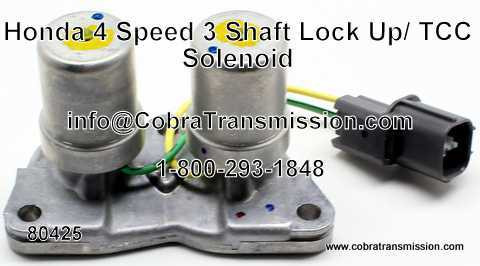 Solenoid, Honda 4 Speed, 3 Shaft, Lock-Up (TCC) (80425) - Cobra