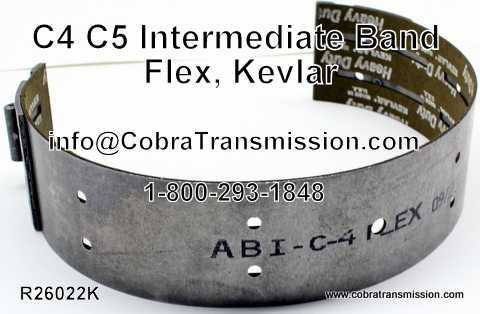 C6 Intermediate Flex Band Relining Service Cobra Transmission