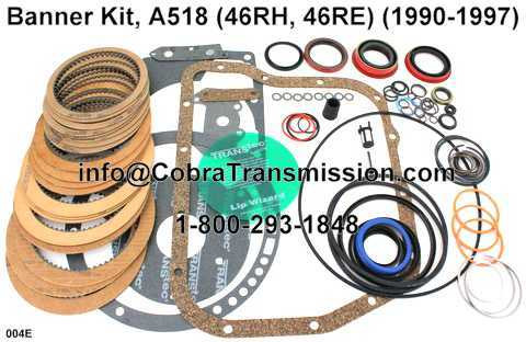 Banner Kit, A518 (46RH, 46RE) (19901997) Cobra Transmission
