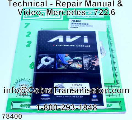 Technical - Repair Manual & Video, Mercedes - 722.6