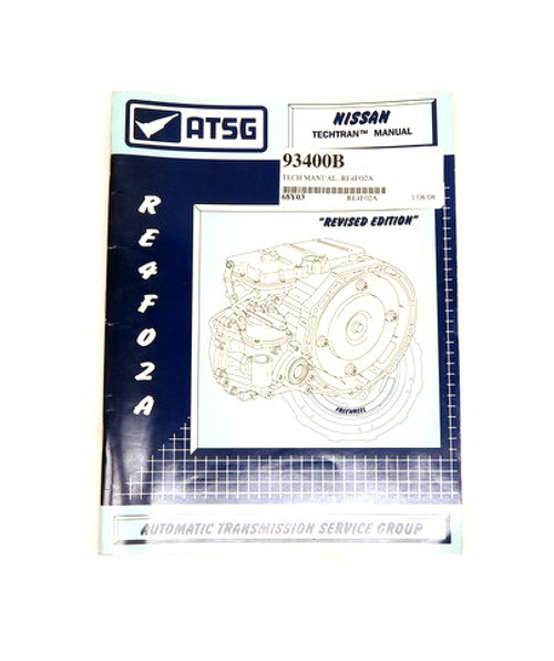 Technical - Repair Manual, Nissan RE4F02A