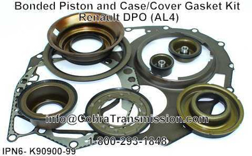 Bonded Piston and Case/Cover Gasket Kit Renault DPO (AL4)