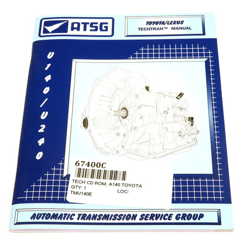 Technical - Repair Manual, Toyota A140