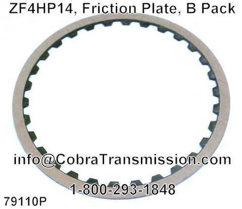 ZF4HP14, Friction Plate, B Pack