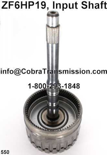 ZF6HP19, Input Shaft