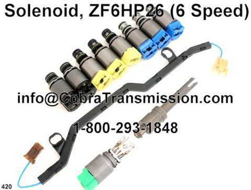Solenoid, ZF6HP26 (6 Speed)