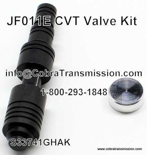 JF011E CVT, Valve Kit