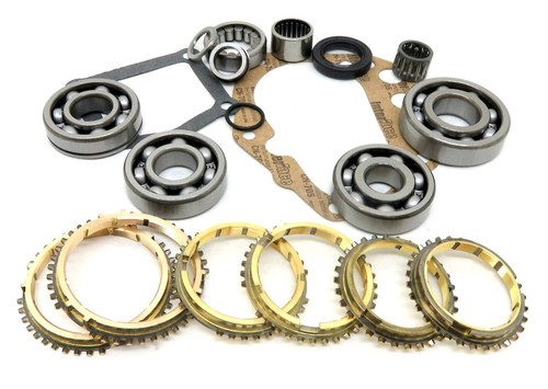FS5W71G Standard Transmission Synchronizer Blocker Ring, Bearing, Gasket And Seal Kit | Compatible With Nissan 1992-1993 2.4L Hardbody Truck