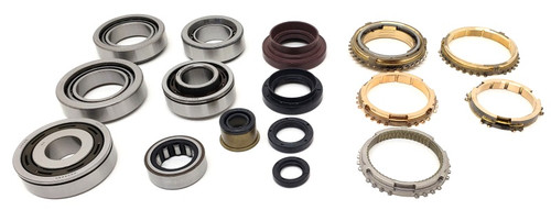bk418aws C59, C52 Synchronizer, Bearing And Seal Kit | 2nd Ring Is Multi-Piece | Compatible With FWD Toyota And Pontiac Vehicles