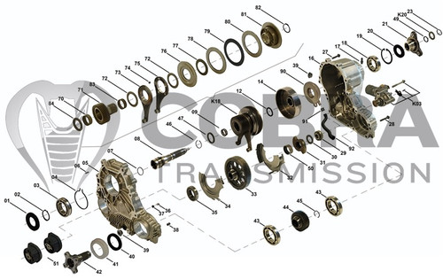 ATC300 Rear Output Flange Kit