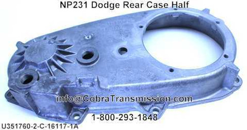 NP231 Dodge Rear Case Half