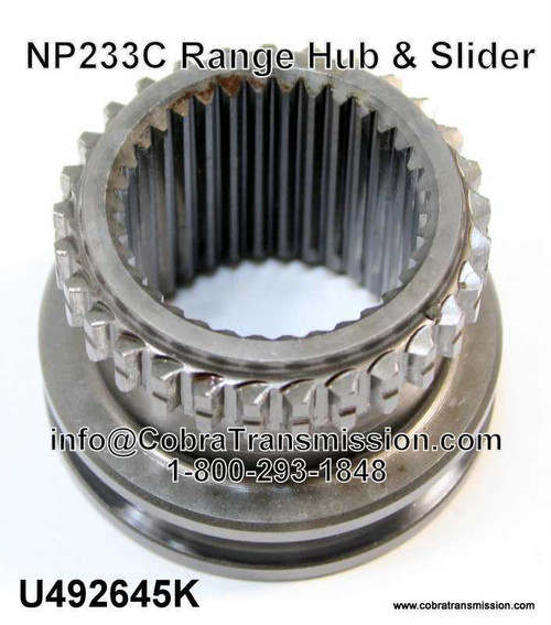 NP233C Range Hub & Slider (U492645A)