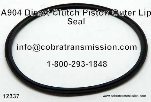 A904 (TF6) Lip Seal - Direct Clutch Piston, Outer (12337A)