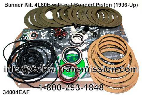 4L80E Automatic Transmission Banner Kit without Bonded Piston | 1997-Up Applications