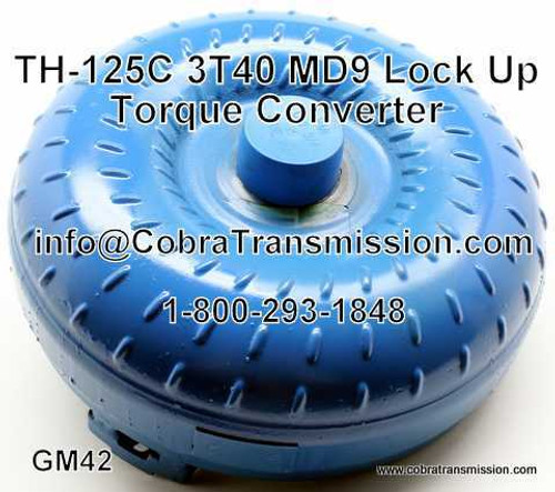 TH-125C (3T40, MD9) Torque Converter, Lock-Up (GM42)