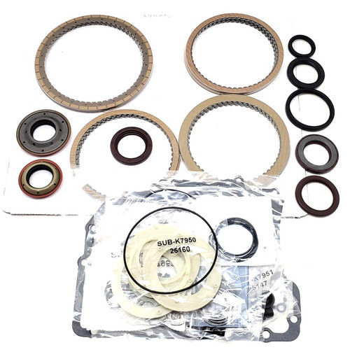 ipn6-k7900gacx-w TF80SC (A40, AF4)  Banner Repair Kit Without Bonded Pistons (Max Quantity Of Clutch Plates | Compatible With Volvo Vehicles