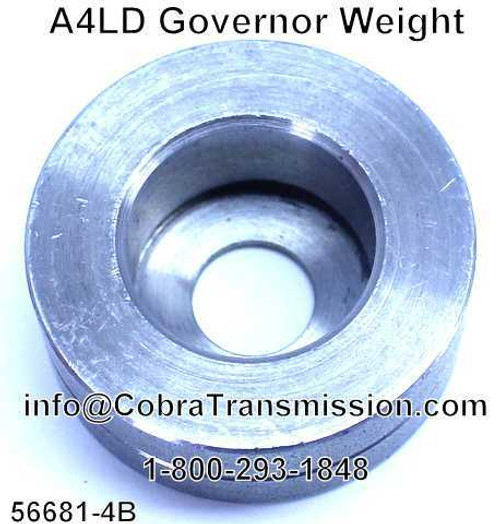 A4LD Governor Weight