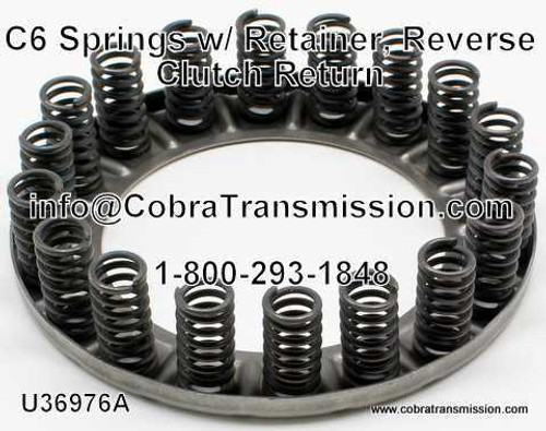 C6 Springs with Retainer, Reverse Clutch Return