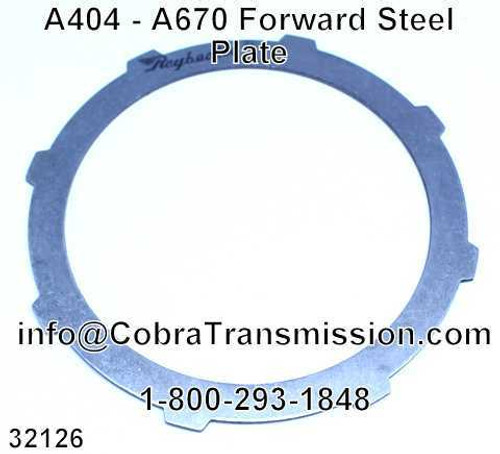 A404 - A670 Forward Steel Plate