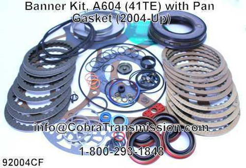 Banner Kit, A604 (41TE) with Pan Gasket (2004-Up)