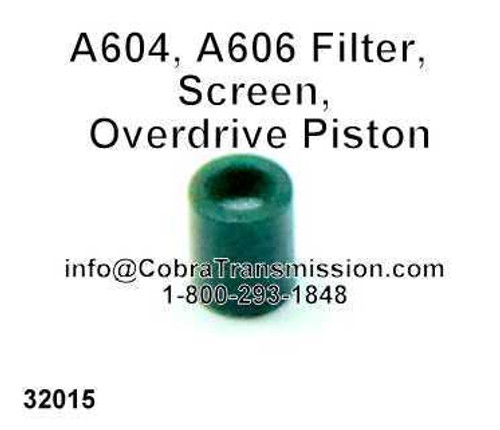 A604, A606 Filter,  Screen, Overdrive Piston