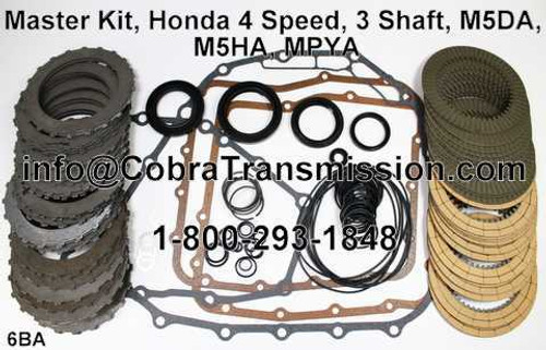 Master Kit, Honda 4 Speed, 3 Shaft, M5DA, M5HA, MPYA