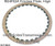 RE4F02A, RL4F02A Automatic Transmission High Friction Plate (31532-21X10) | .062" Thick, 30 Wide Teeth, 5.045" OD | 1984-1994 Applications