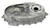 NP241D, NP244D, Rear Case Half