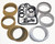 Speed (FWD, AWD) Master Rebuild Kit Without Bonded Pistons.