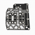 IPN6-13575C 45RFE 545RFE solenoid screen with gasket for black connector solenoid