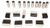 111659k AT540, AT542, AT543, AT545, AT1545  Stator Spring And Roller Kit