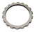 C6 E4OD 4R100 automatic transmission reverse pressure plate .400 inch 18 teeth
