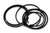 C6 automatic transmission sealing ring kit with 7 metal rings