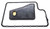 E4OD 4R100 automatic transmission filter kit with bonded pan gasket