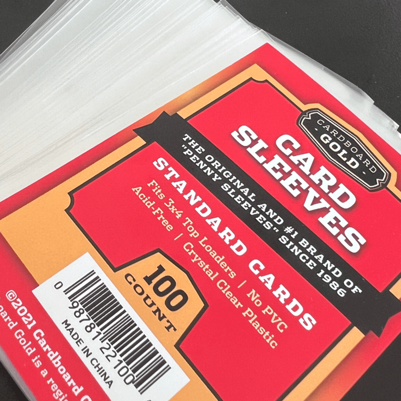 Soft Card Sleeves for Standard Size Trading Cards (Case/10,000