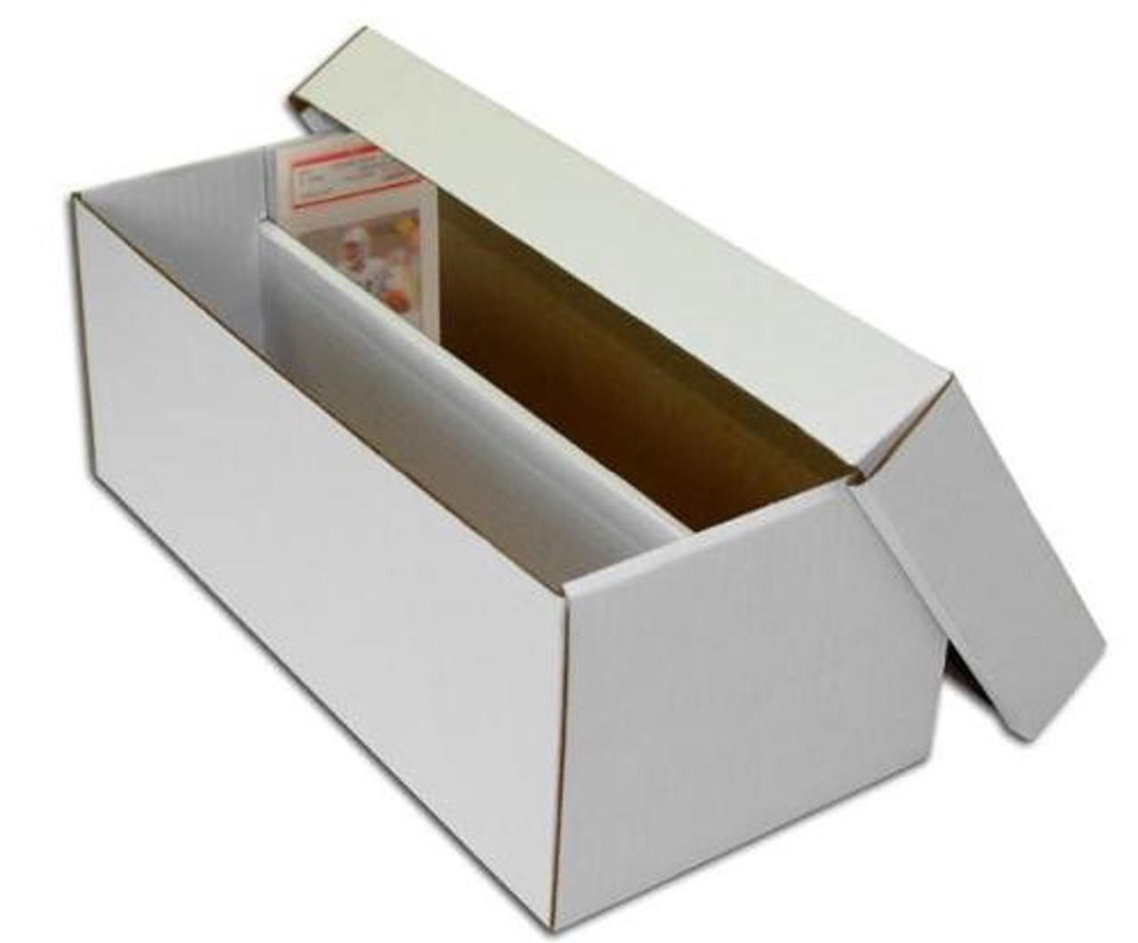 Graded Card Size Shoe Box 2-Row Sports Card Storage Box