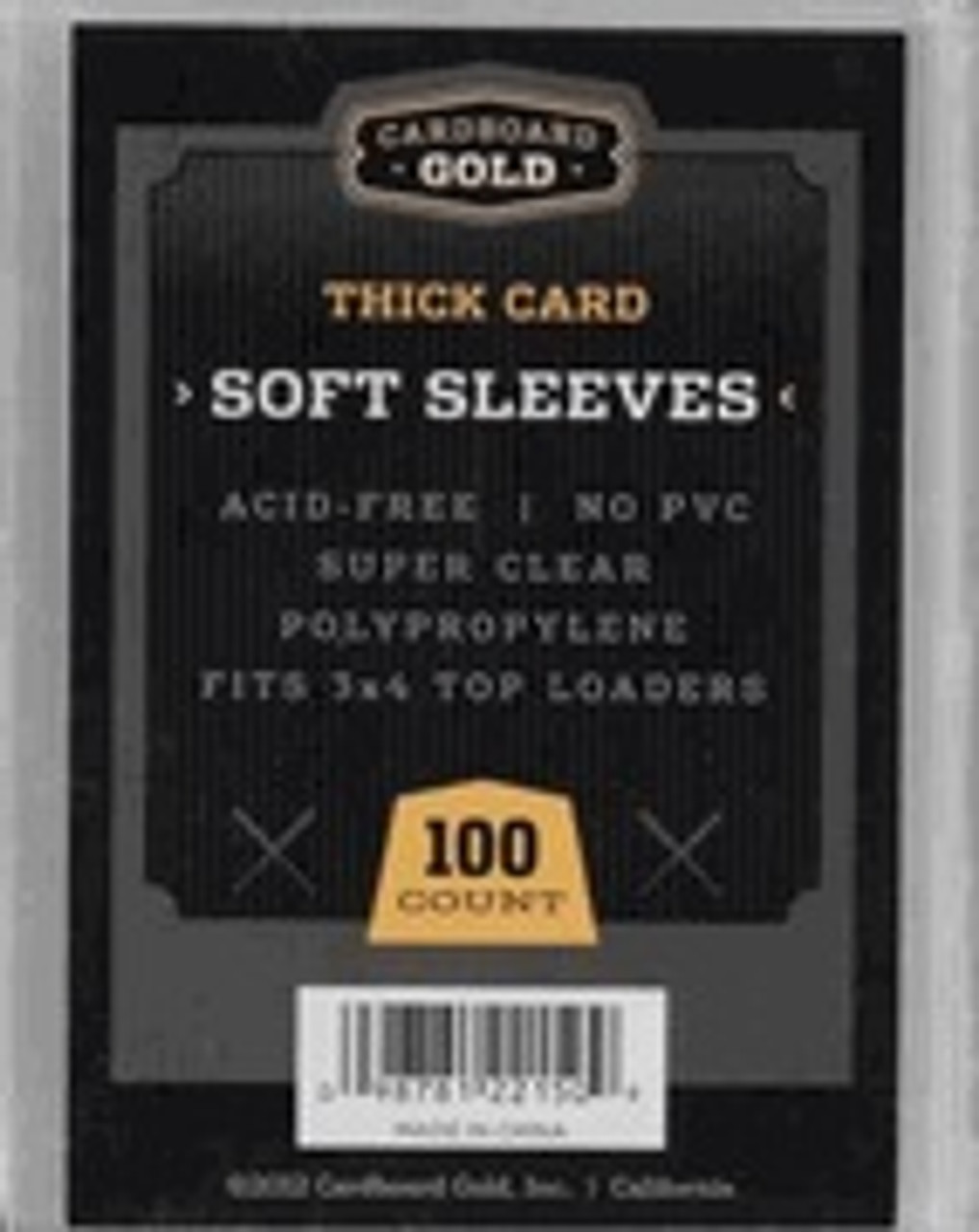 Soft Card Sleeves for Standard Size Trading Cards (Case/10,000) - Columbia  Hobby - Card Savers, Toploaders, Sleeves and More