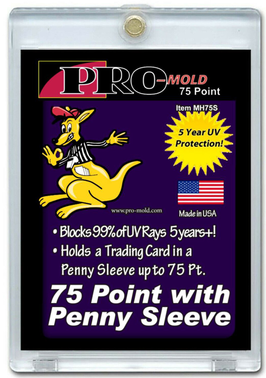 Pro-Mold Magnetic Card Holder - 75pt with Penny Sleeve Size