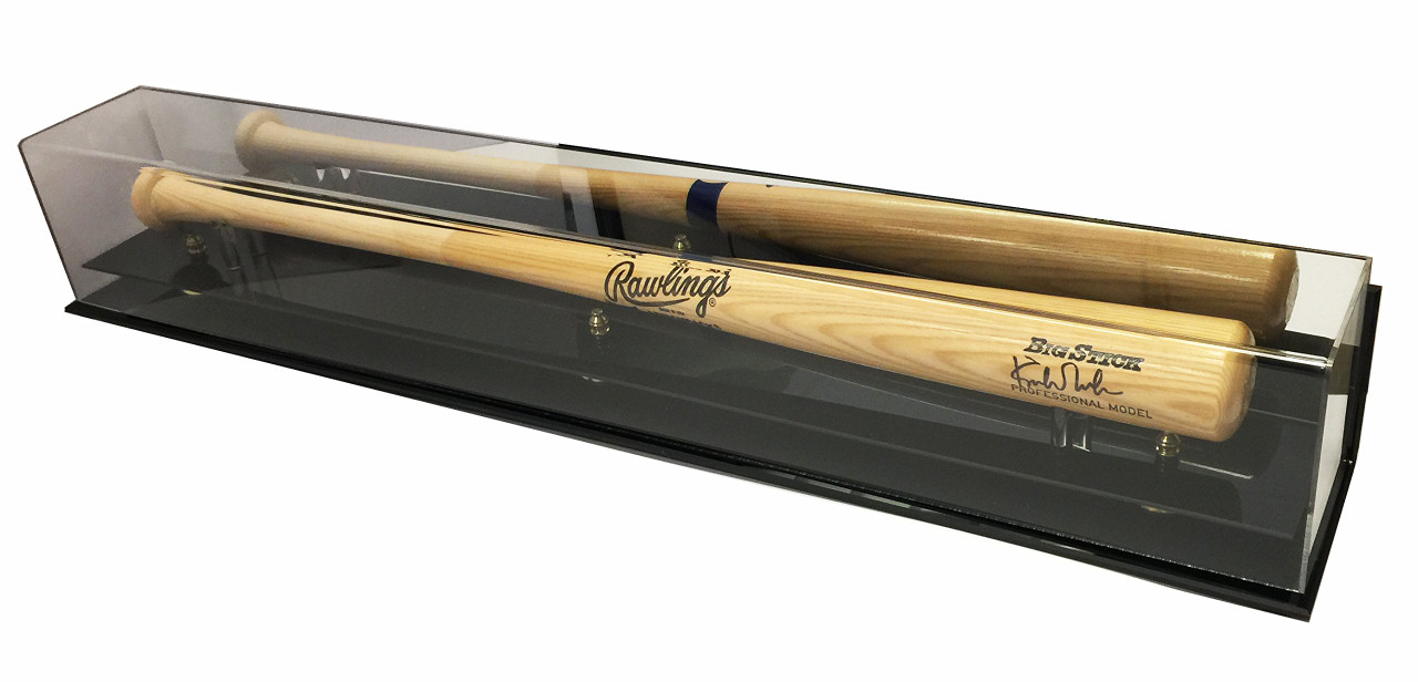 Deluxe Acrylic Baseball Bat Display Case Wall Mount or Desktop