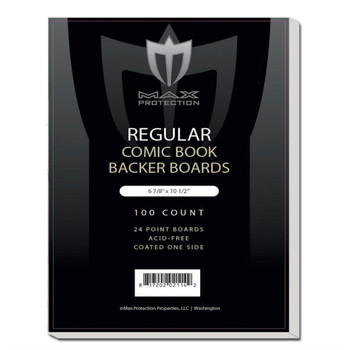 Comic Backing Boards - Regular - 6-7/8 x 10-1/2 Comic Backing Boards - Regular - 6-7/8 x 10-1/2