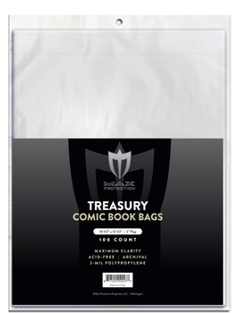 BCW Thick Modern/Current Comic Book Bags - 7 x 10 1/2 (100 Pack)