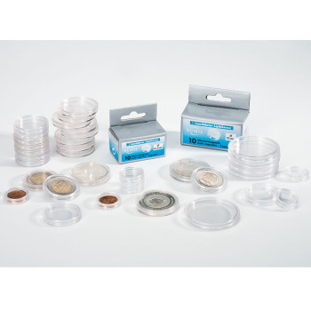 Coin Capsules inner diameter 21.5mm - US Nickel - 10ct Pack Coin Capsules inner diameter 21.5mm - US Nickel - 10ct Pack