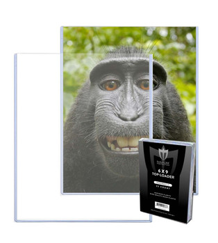 (500) 6x9 MAX Pro Photo / Card Hard Rigid Ultra Clear Toploader Holder - 500ct Case (500) 6x9 MAX Pro Photo / Card Hard Rigid Ultra Clear Toploader Holder - 500ct Case