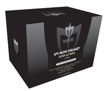Max Pro UV Premium Mini Helmet Cube Holder Max Pro UV Premium Mini Helmet Cube Holder